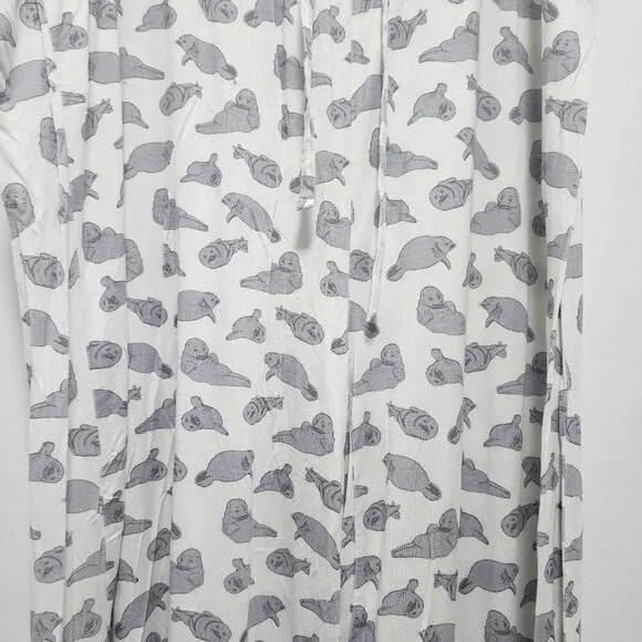 NWOT Kate Quinn Size Men's XXL Seal Pajama Pants - Picture 2 of 3